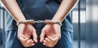 आरोपी युवक को नाबालिंग छात्रा के साथ पुलिस ने किया गिरफ्तार