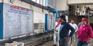 Chandauli news- सीडीओ ने धीमी गति पर जताई नाराजगी, निर्माण कार्य पूर्ण कर नहर में पानी खोलने के निर्देश