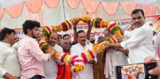 Chandauli news- 257.11 लाख के नए पीपा पुल का निर्माण कार्य का उद्घाटन, चन्दौली से गाजीपुर जाने में होगी सहूलियत