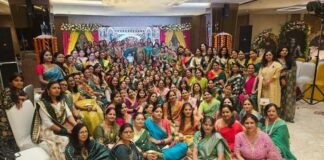 कजरी, संस्कृति और हरियाली के संदेश से सराबोर रहा महिला भूमिहार समाज का तीज उत्सव