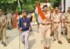 Chandauli news- चंदौली में तिरंगा यात्रा में उमड़ा देशभक्ति का सैलाब, डीएम-एसपी ने दिखाई हरी झंडी