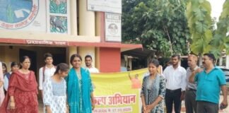 Chandauli news- ‘बेटी बचाओ-बेटी पढ़ाओ’ पर छात्राओं का दमदार अभिनय, सामाजिक जागरूकता का दिया संदेश