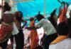 Chandauli news- बाबा कीनाराम जन्मोत्सव की विदाई में नागा संन्यासियों के धुएं के बीच हुआ नृत्य-गान