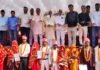 Chandauli news- मुख्यमंत्री सामूहिक विवाह योजना के तहत सकलडीहा में 45 जोड़े परिणय सूत्र में बंधे